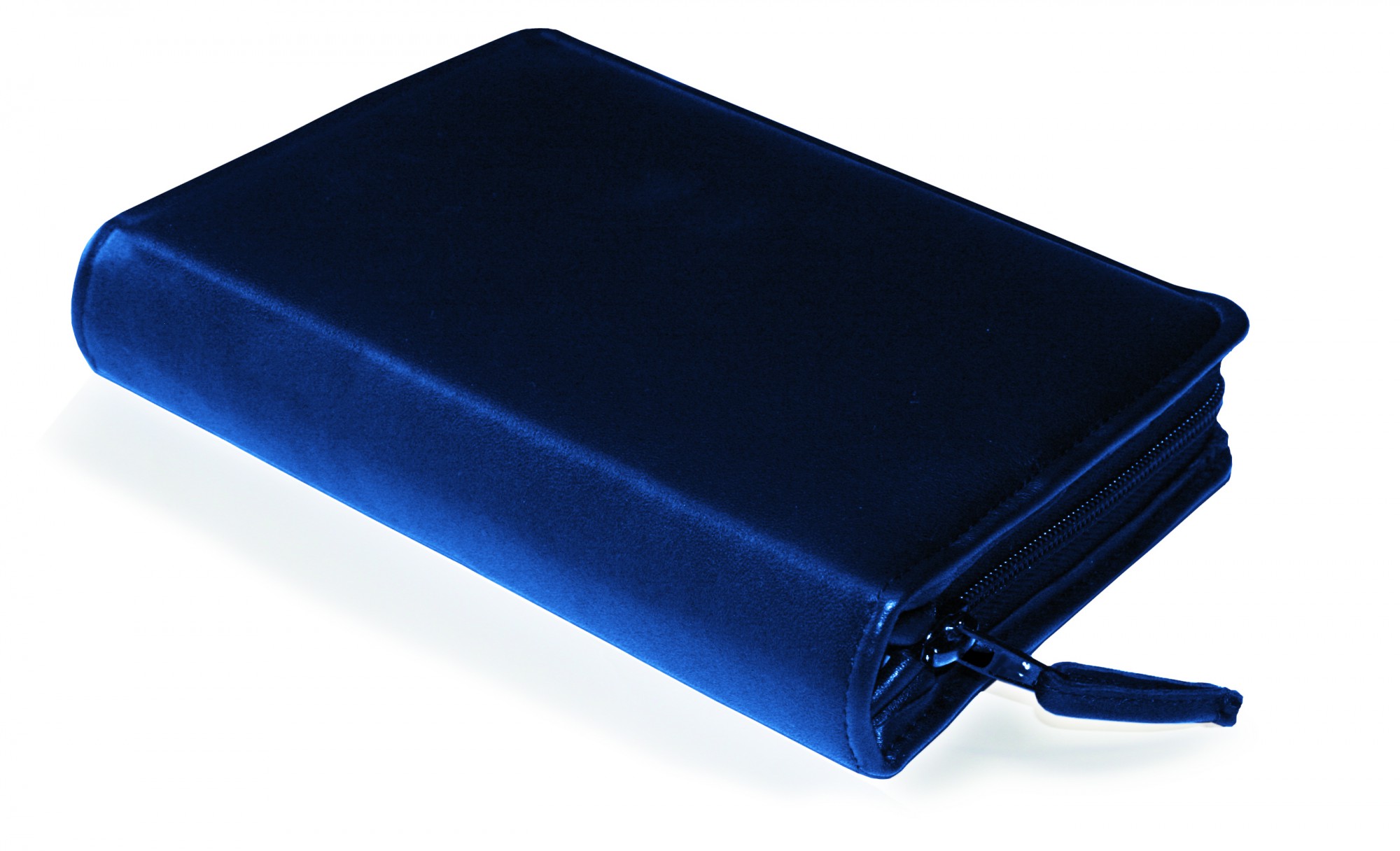 Gotteslobhülle NEU Rindsleder, blau